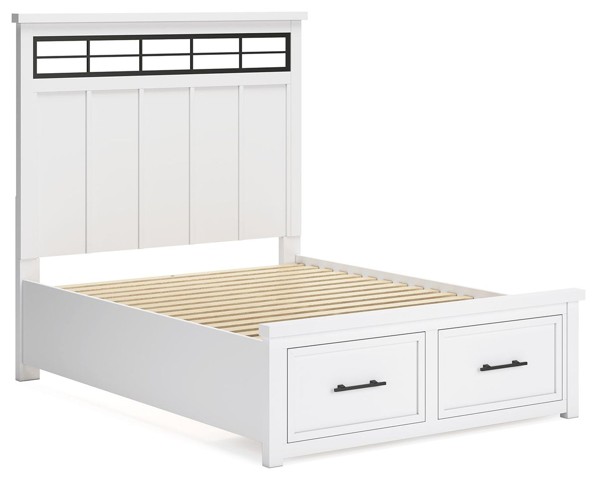Ashbryn – Panel Storage Bed