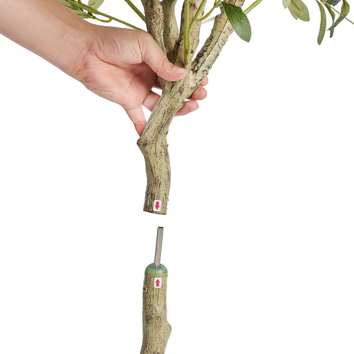 6 FT Tall Artificial Olive Tree – Lifelike Design for Your Space