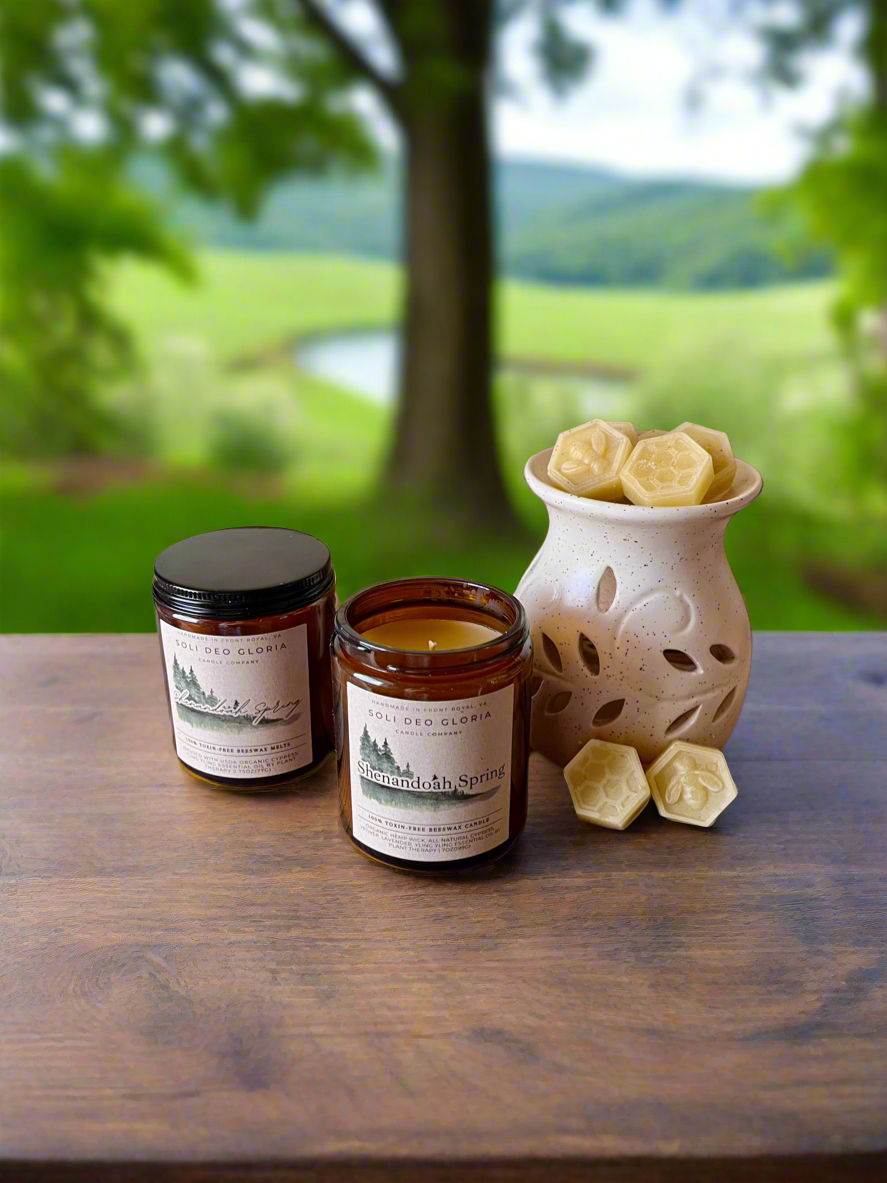 Shenandoah Spring | Organic Essential Oil Infused | Candles & Melts
