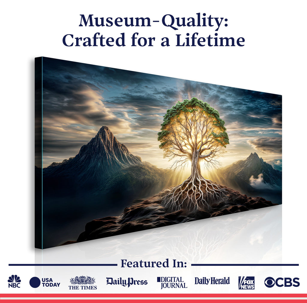 Burning Bush – Faith Wall Art VIII