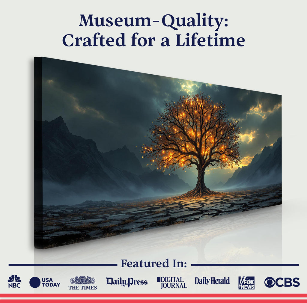 Burning Bush – Faith Wall Art XI