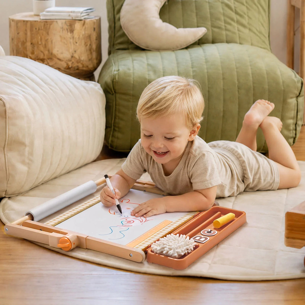 Tiny Land® Double – Sided Magnetic Tabletop Easel