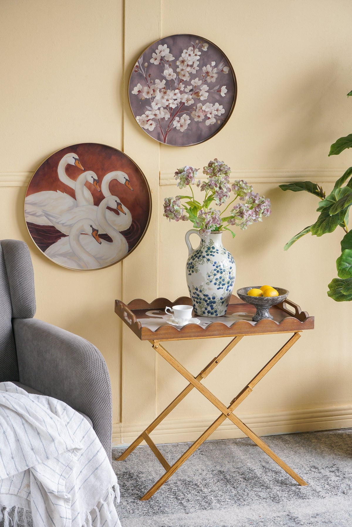 Vintage European Pottery – Inspired Vase