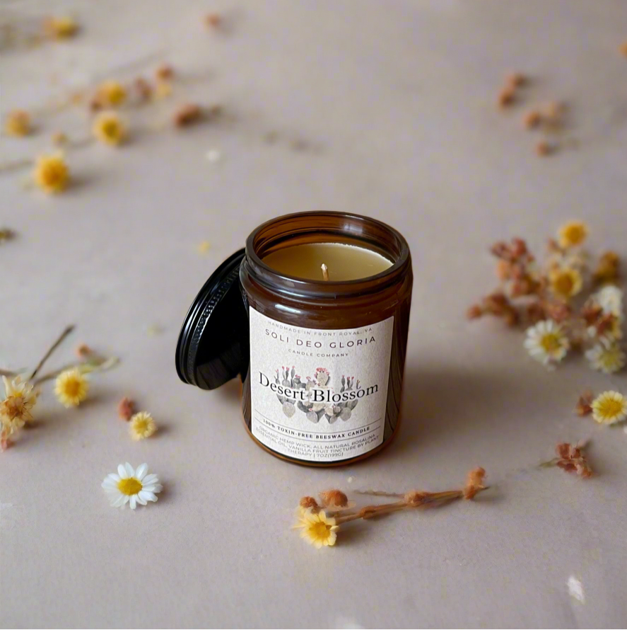 Veritas & Vitalis Spring Collection | Hand – Poured 100% Beeswax Candle Gift Set