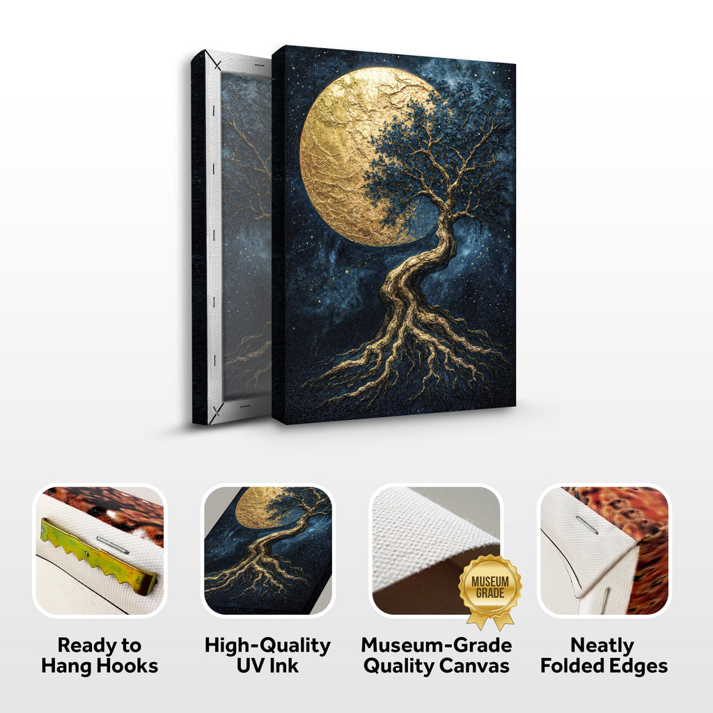 Lunar Tree of Life Wall Art