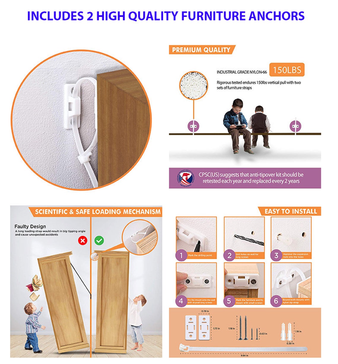 SCARLET – Corner Toy Shelf