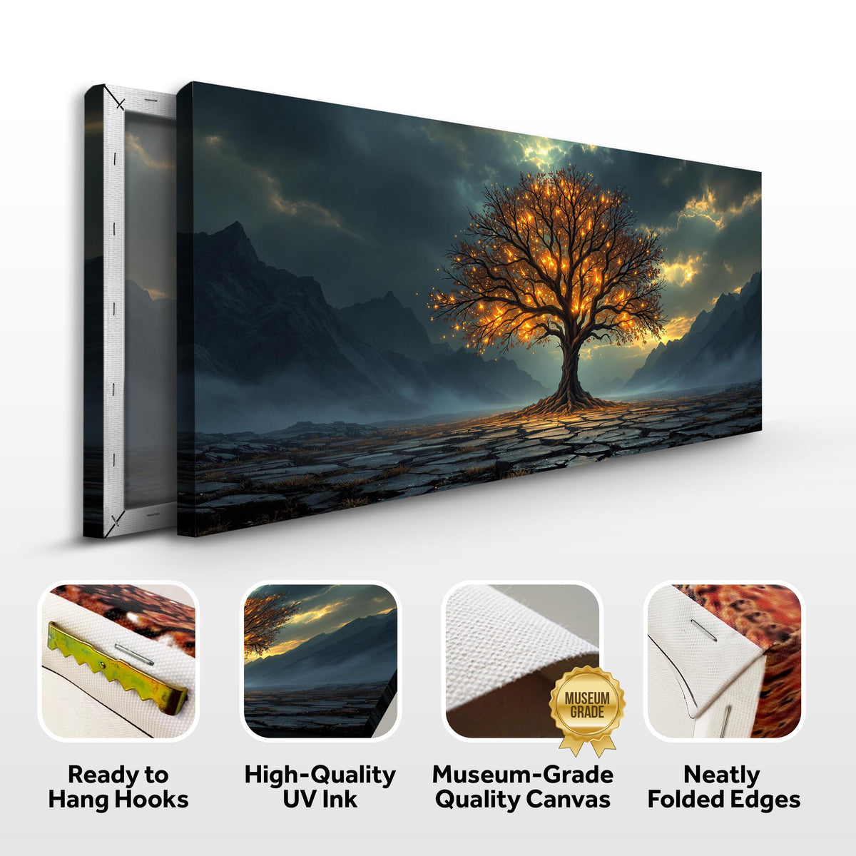 Burning Bush – Faith Wall Art XI