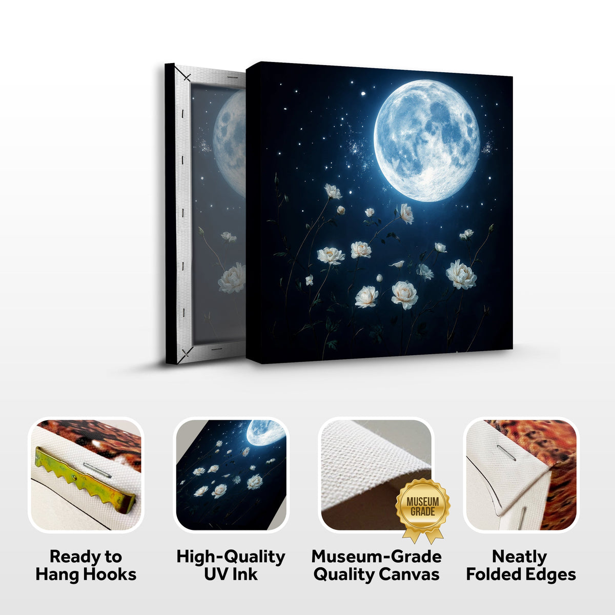 Lunar Canvas Wall Art