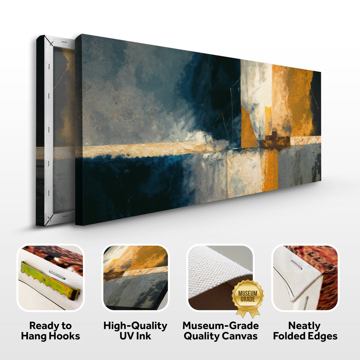Abstract Geometric Lines Wall Art