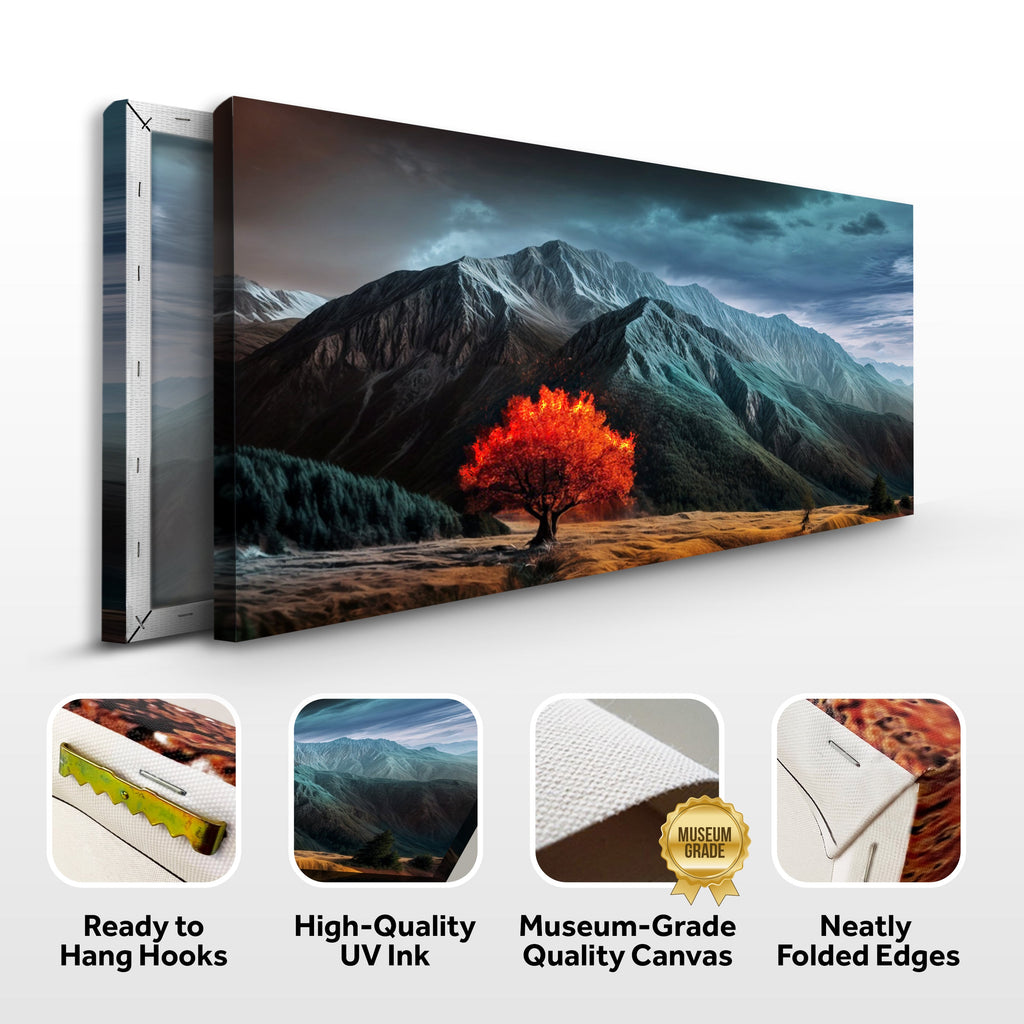 Burning Bush – Faith Wall Art IX