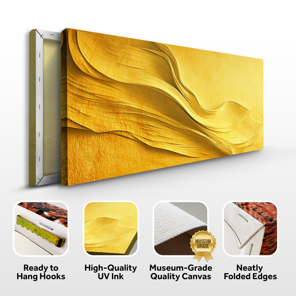 Gold Minimalist Wall Art