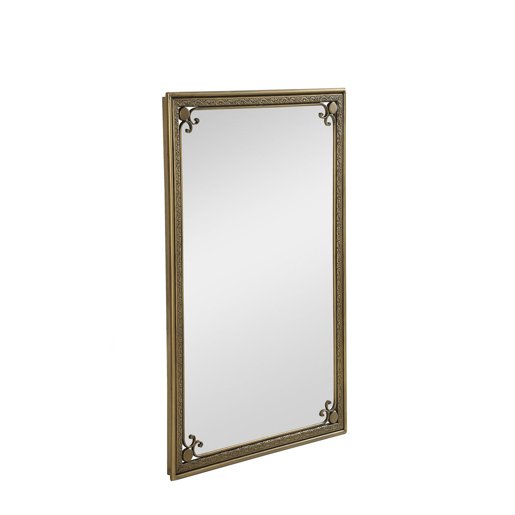 Gold Bathroom Vanity Mirror for Wall 24' x 36' Modern Rectangle Mirror