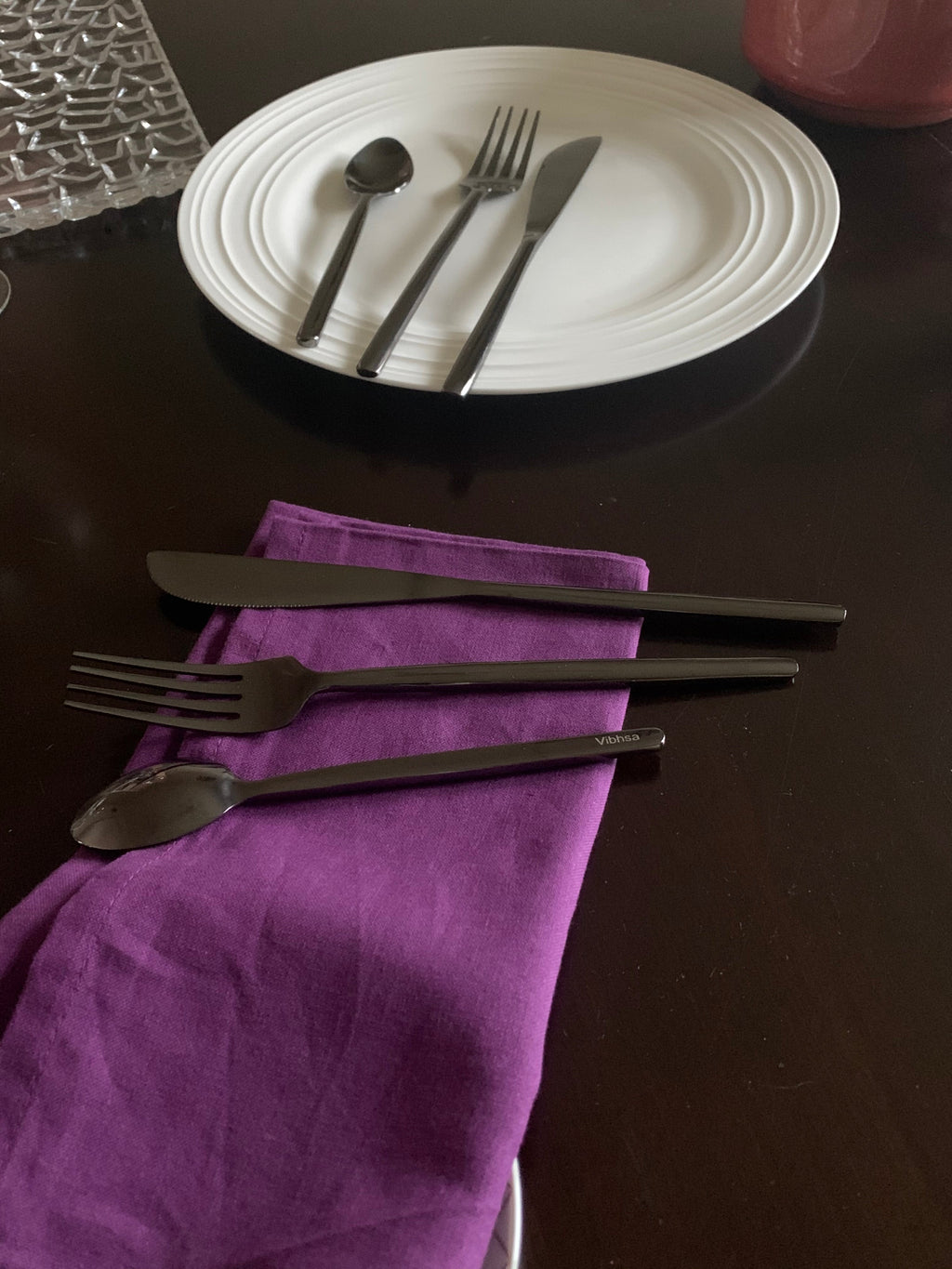 Vibhsa Stainless Steel Flatware 18 PC Set