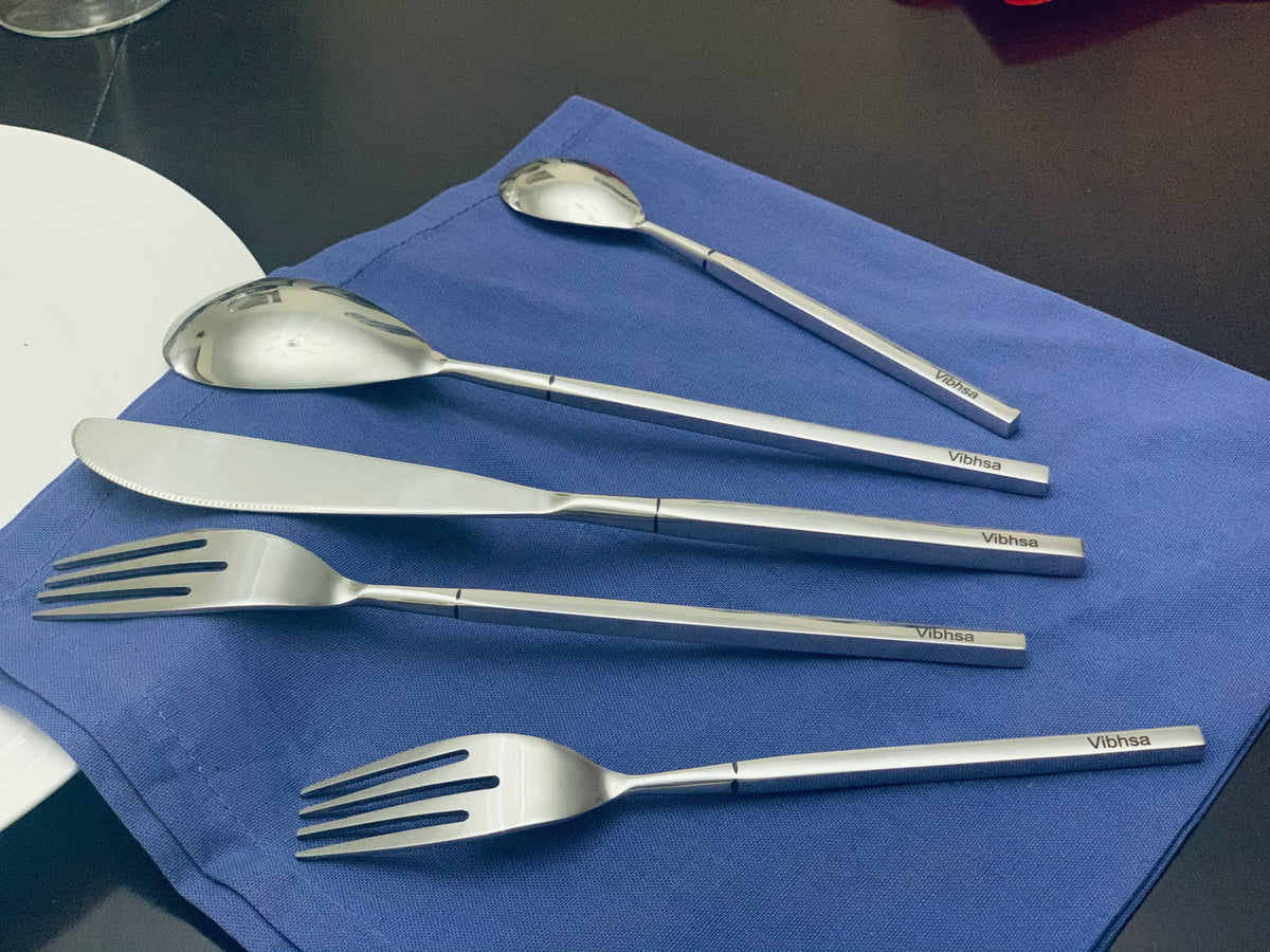 Vibhsa Modern Stainless Steel Flatware Set of 20 – PC
