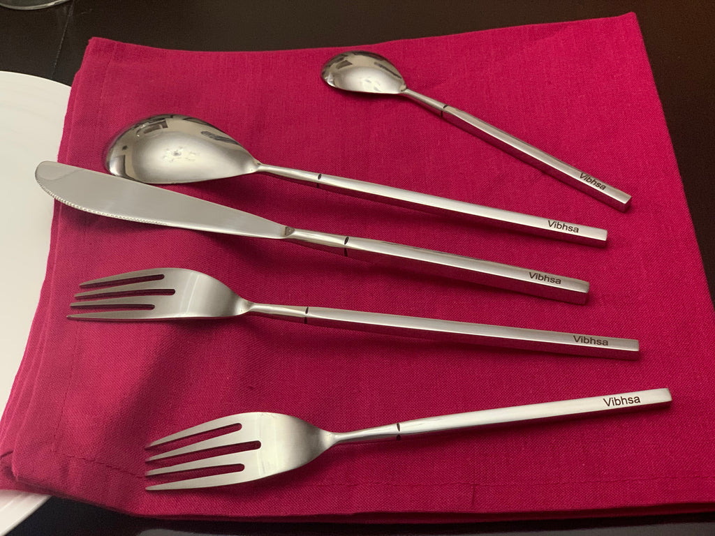 Vibhsa Modern Stainless Steel Flatware Set of 20 – PC