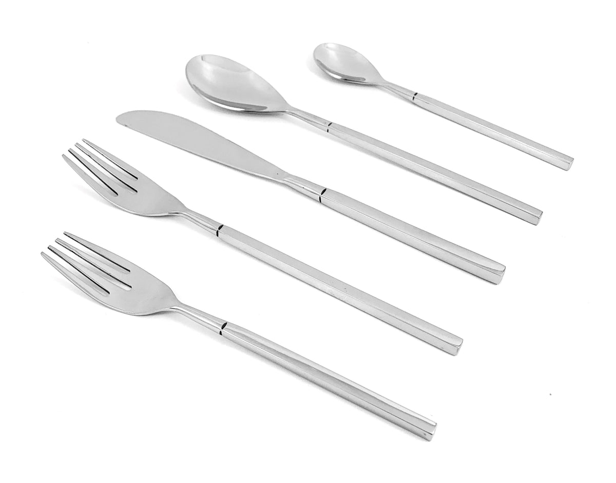 Vibhsa Modern Stainless Steel Flatware Set of 20 – PC