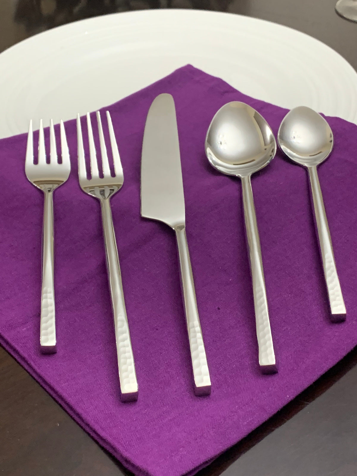 Vibhsa 20 Piece Flatware Set, Service for 4 – Silver