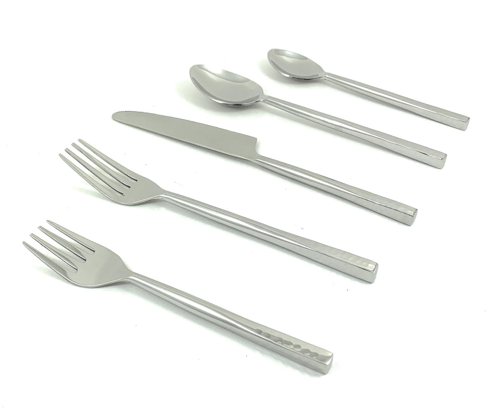 Vibhsa 20 Piece Flatware Set, Service for 4 – Silver