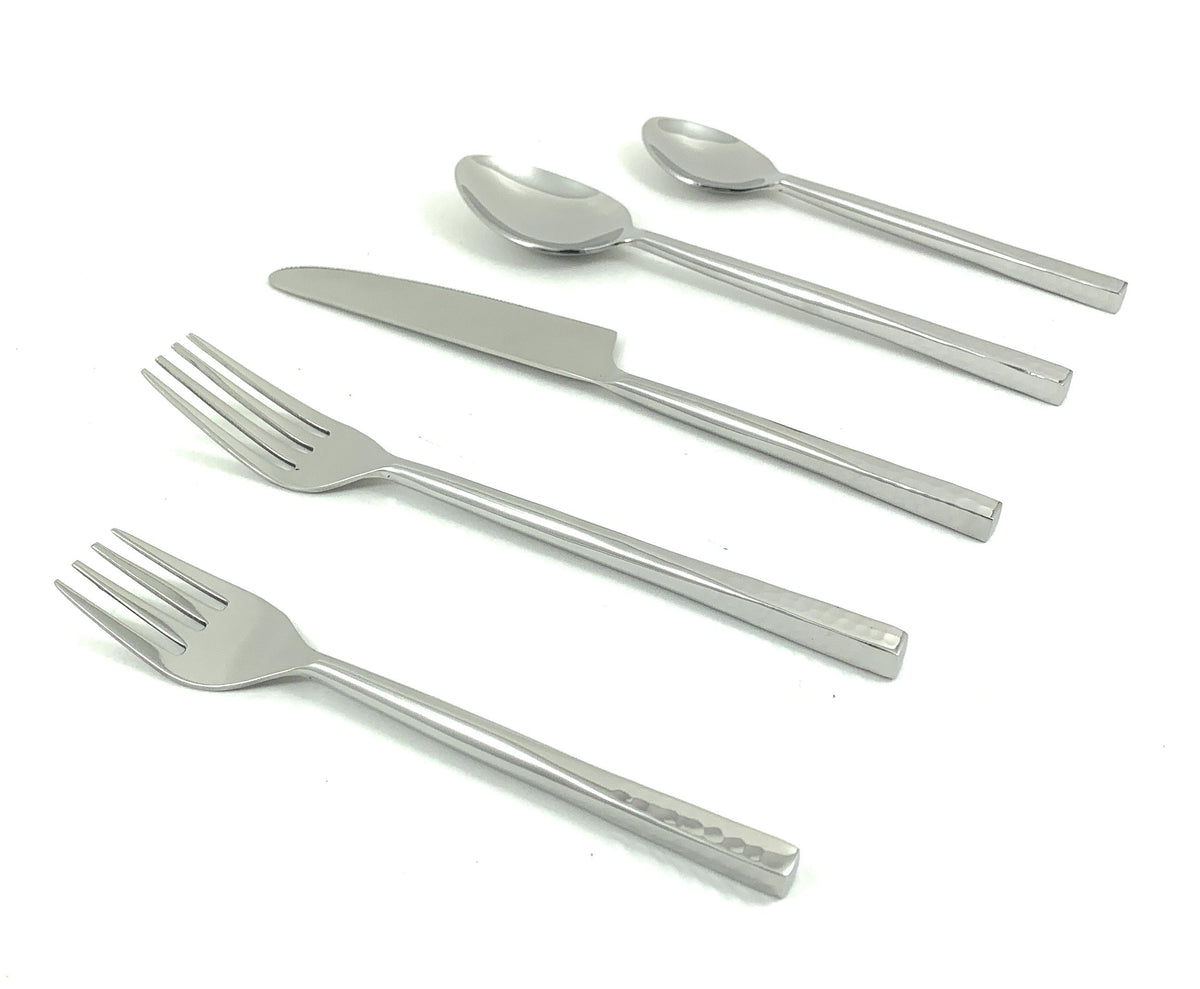 Vibhsa 20 Piece Flatware Set, Service for 4 – Silver
