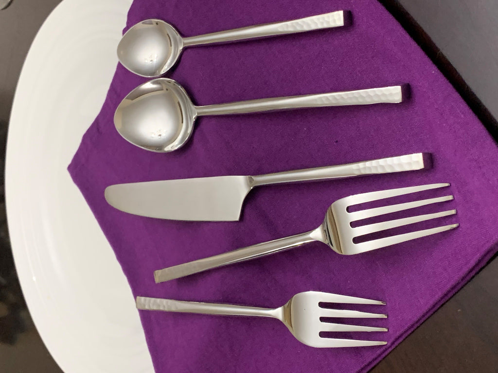 Vibhsa 20 Piece Flatware Set, Service for 4 – Silver