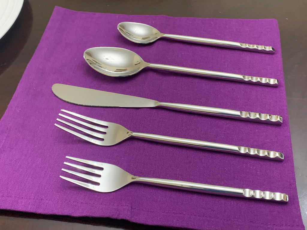 Vibhsa 20 Piece Flatware Set, Service for 4 – Modern