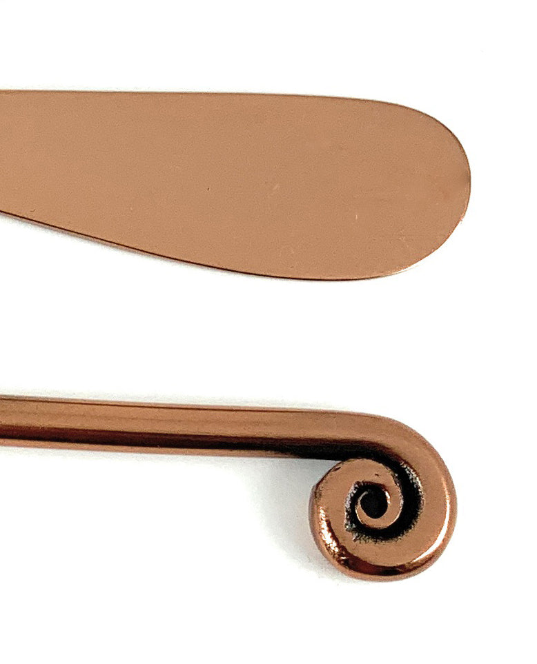 Vibhsa Butter Spreaders Set of 2 (Copper Finish)