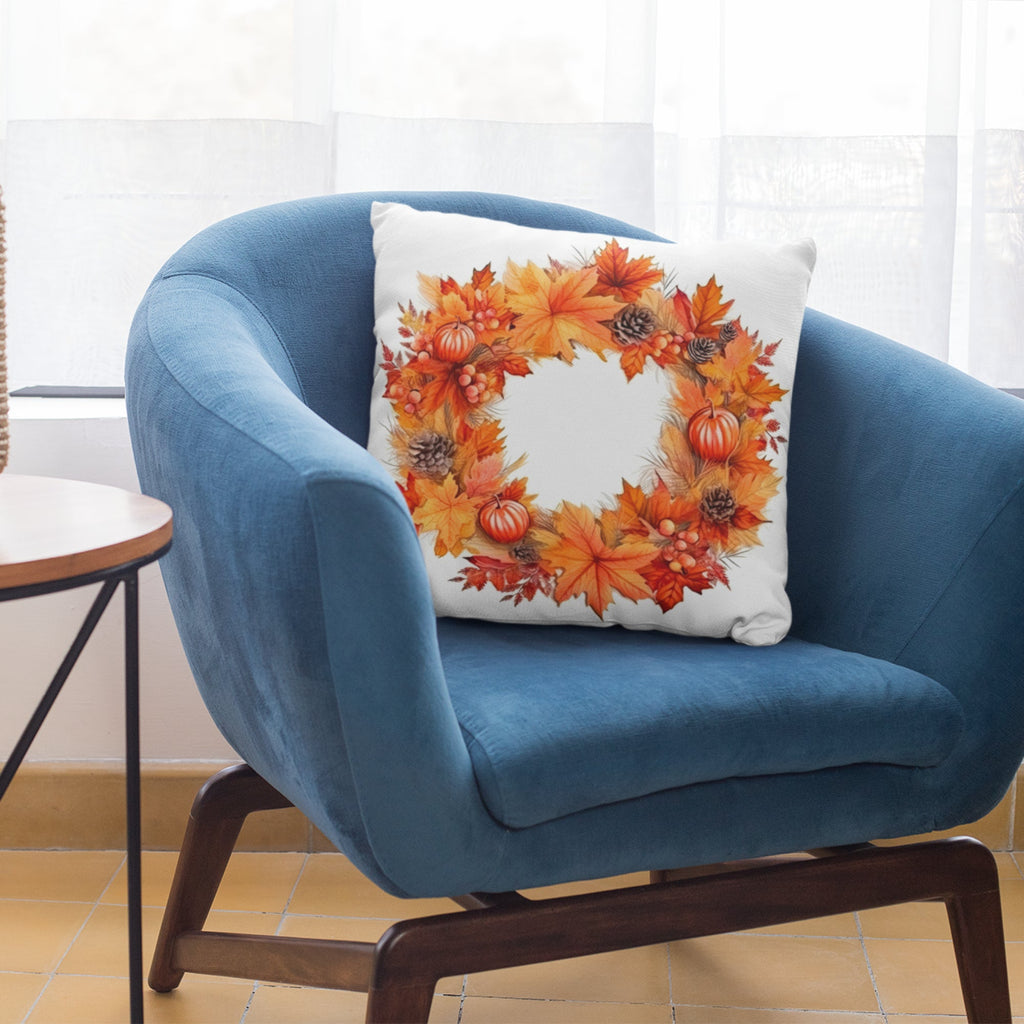 Fall Season Home Decor Throw Pillow Autumn Pattern Cushion Cover by