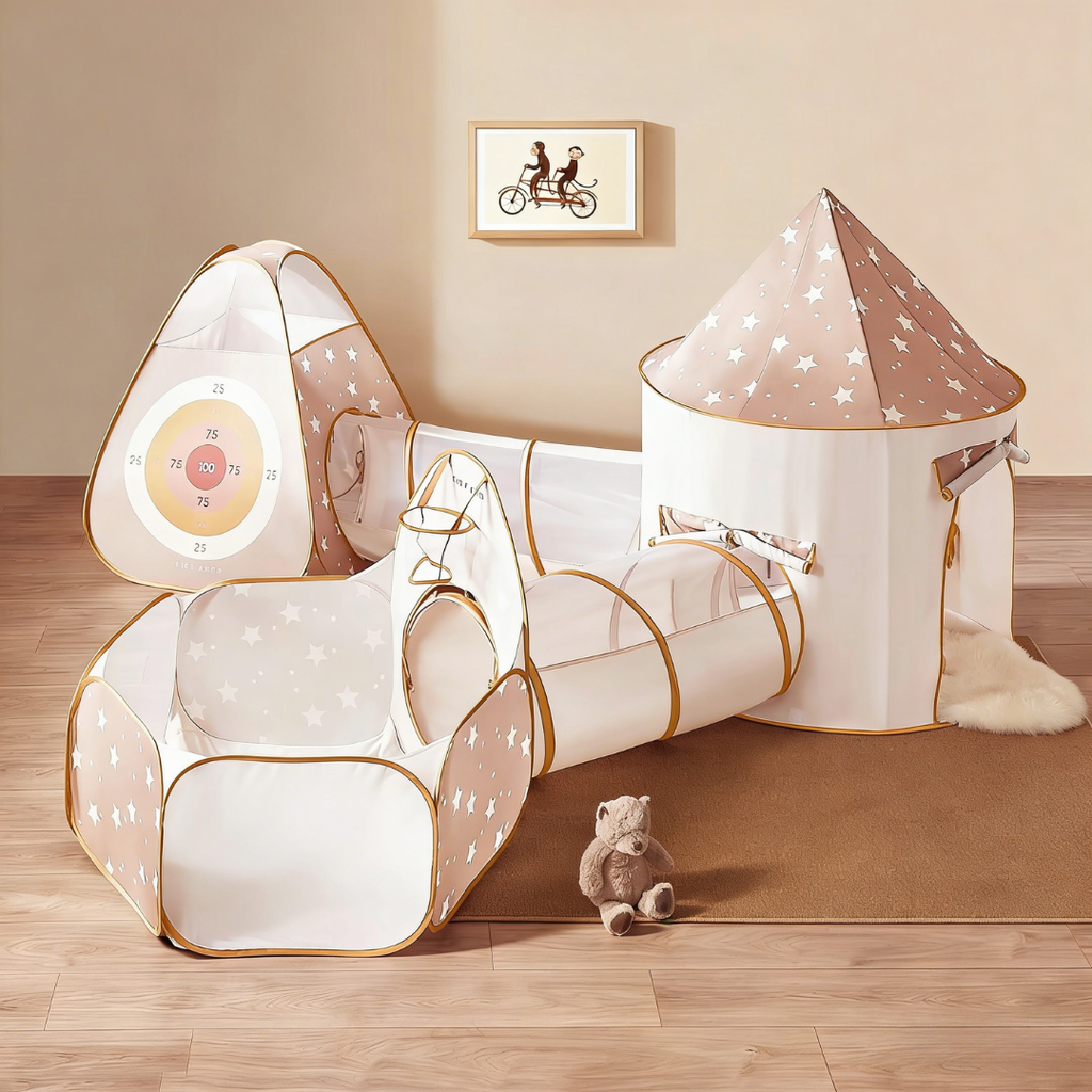 Tiny Land® Discovery 5 – in – 1 Play Tunnel With no Balls