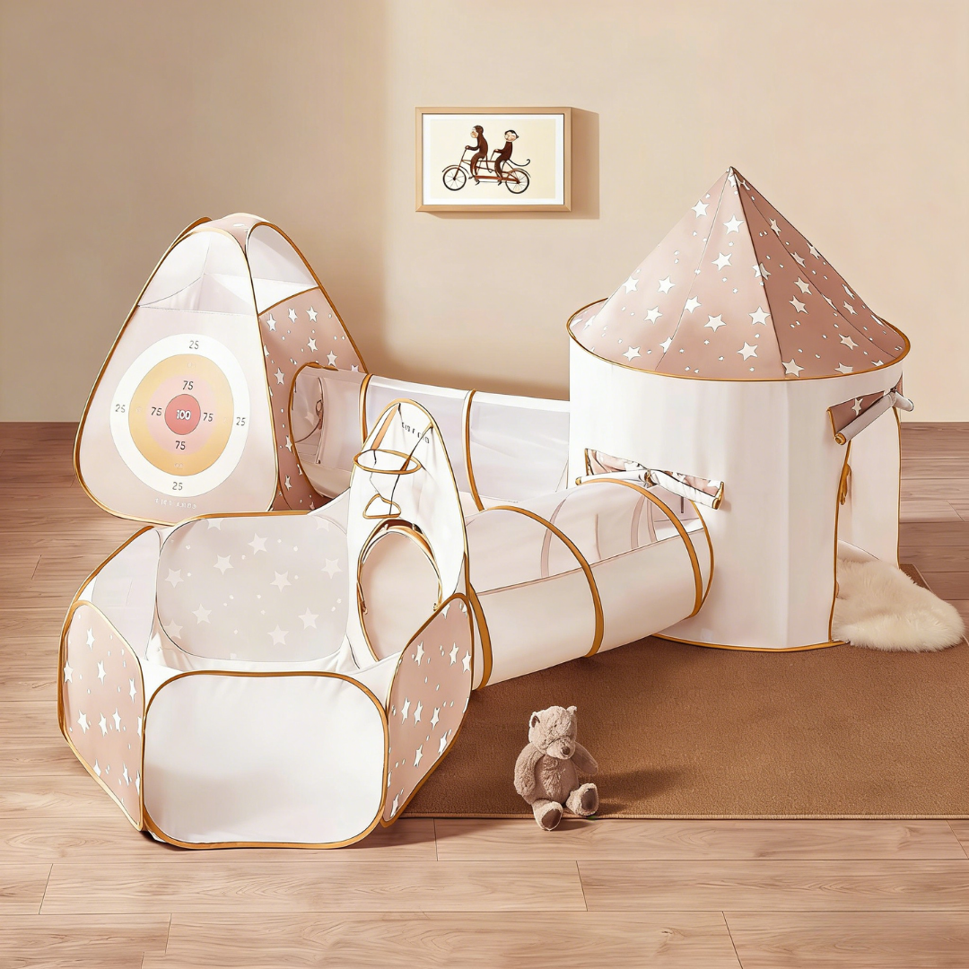 Tiny Land® Discovery 5 – in – 1 Play Tunnel With no Balls