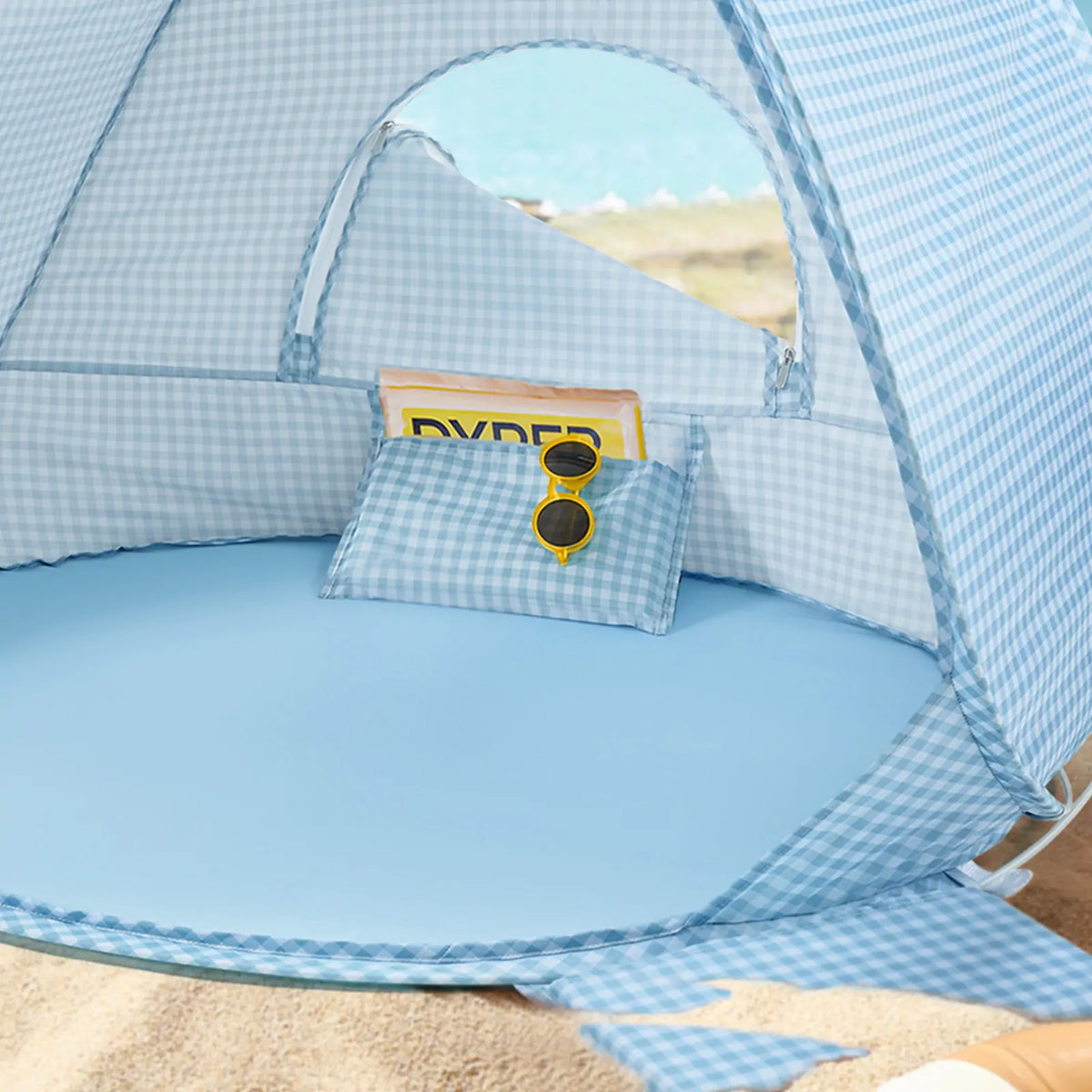 Tiny Land® One – Stop Beach Toy & Tent Set