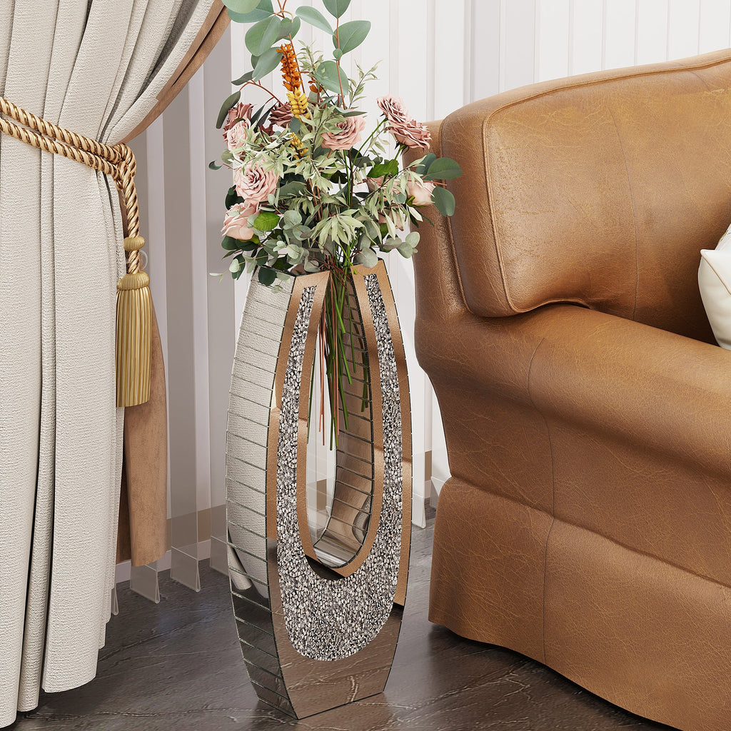 24.01" U – Shaped Floor Vase