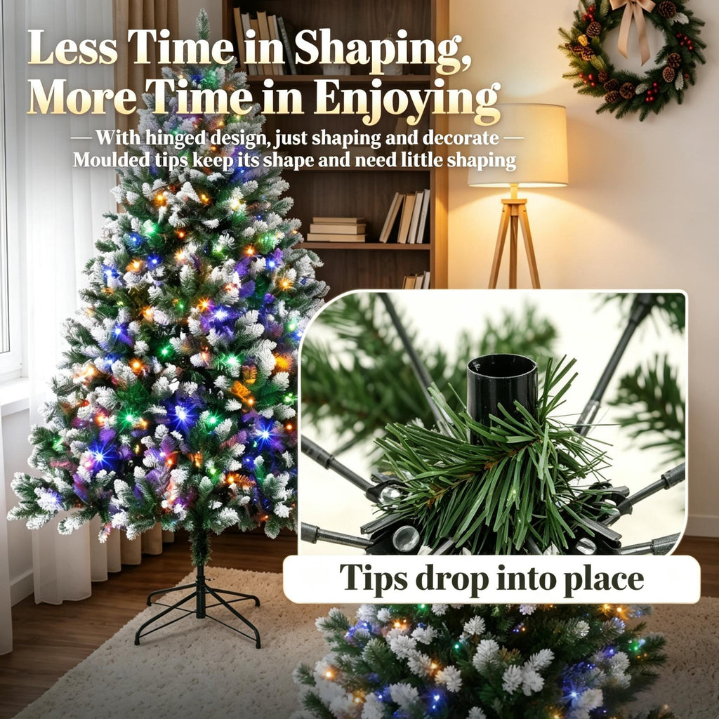 7.5 Ft Pre – Lit Artificial Christmas Tree