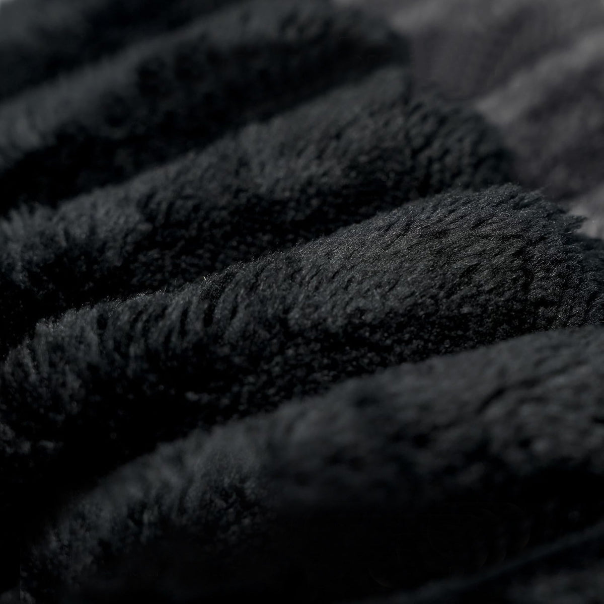 No Assembly Required Black Sofa Ottoman