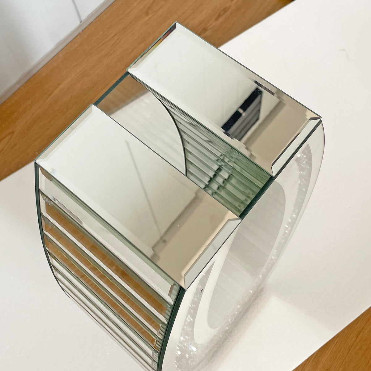 U – Shaped Tall Decorative Floor Vase