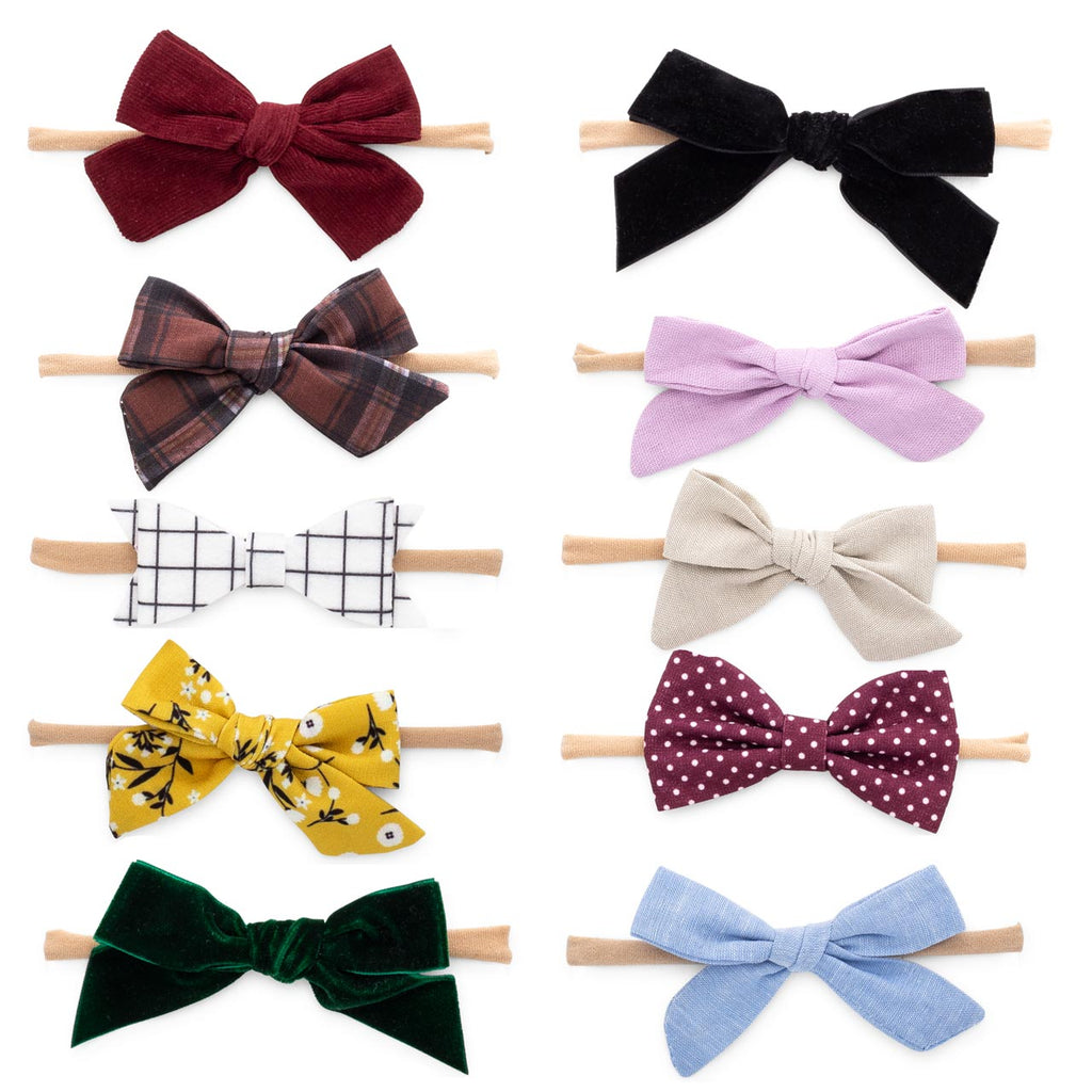Anne Set – Bows and Headbands – 10 Pack