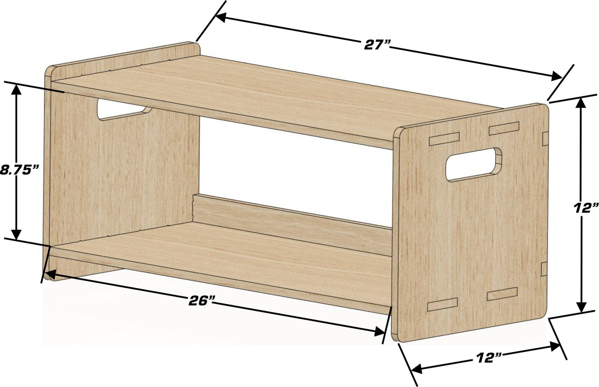 Benny – Toddler Shoe Bench