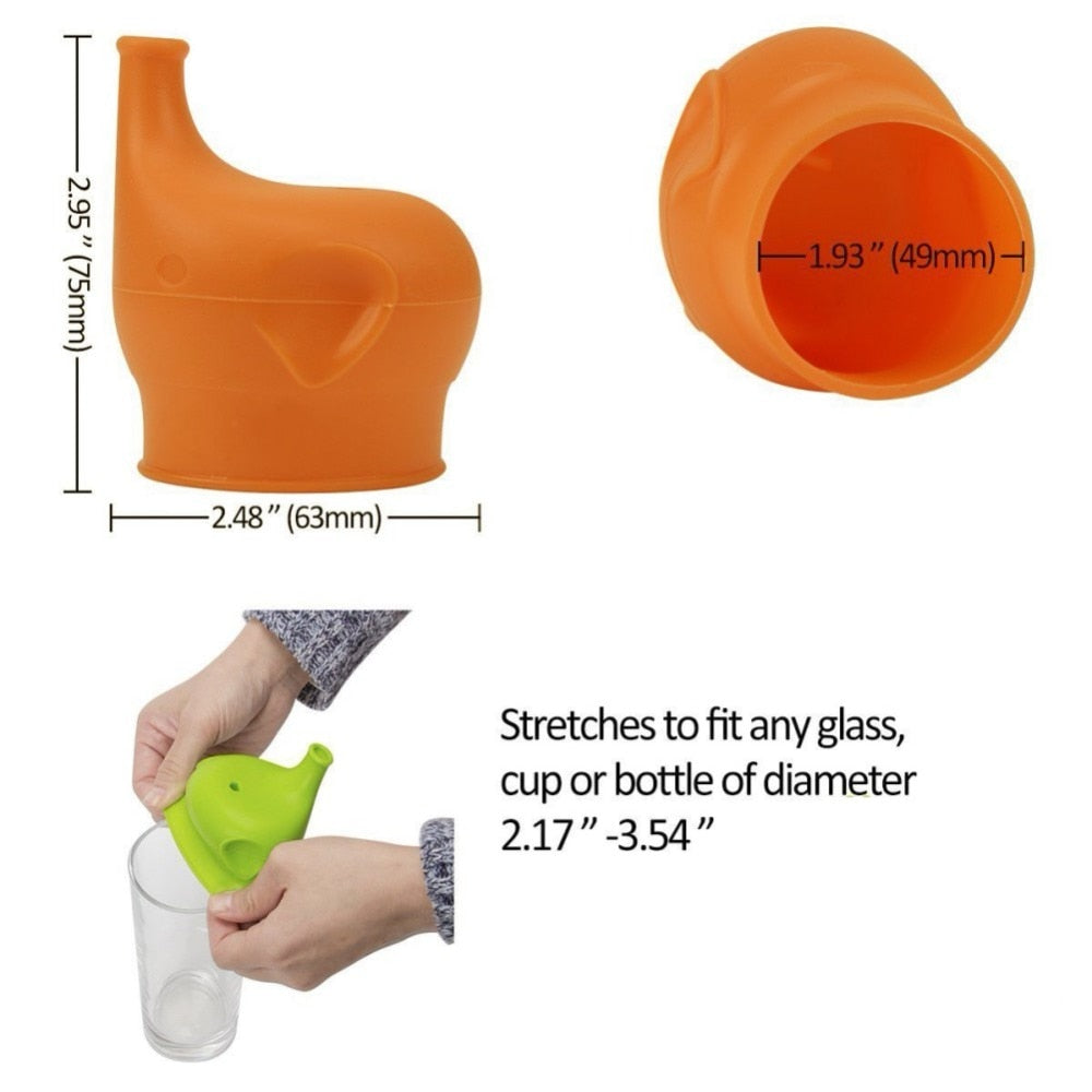 New Baby Feeding Cups Fashion Baby Drinkware Stainless Steel Sippy Cups For Toddlers & Kids With Silicone Sippy Cup Lids