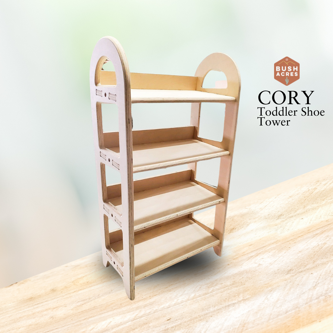 CORY – Toddler Shoe Tower