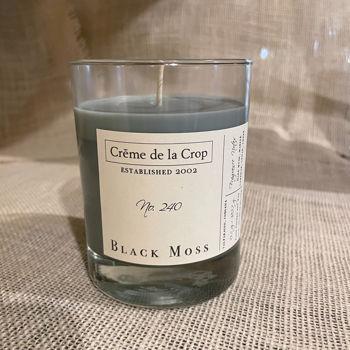 Soy Candle – Black Moss