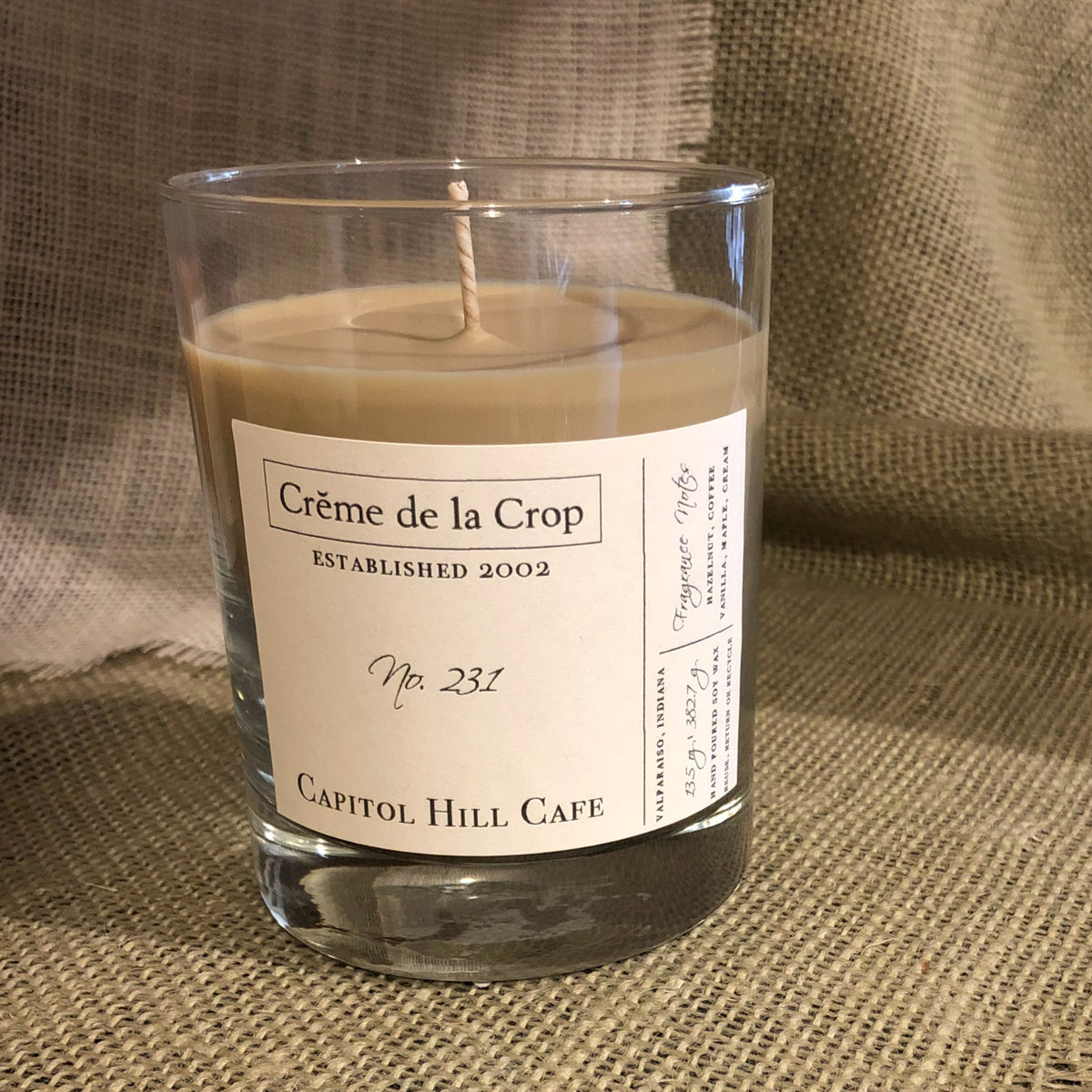 Soy Candle – Capitol Hill Cafe