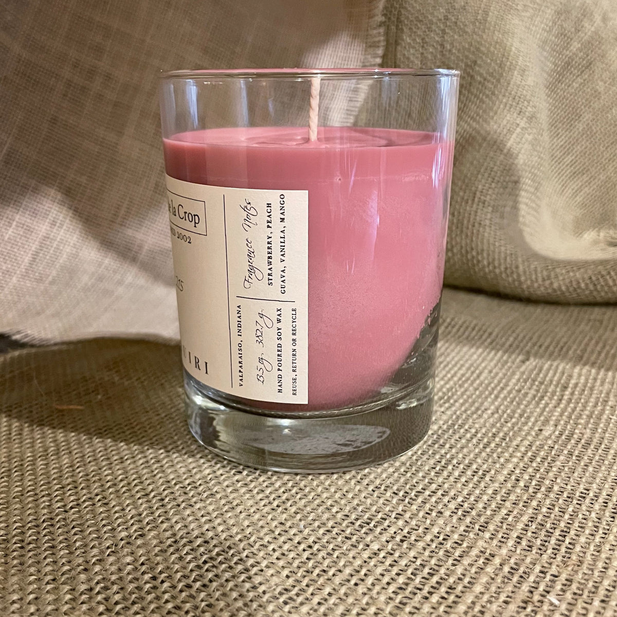 Soy Candle – Daiquiri (Strawberry)