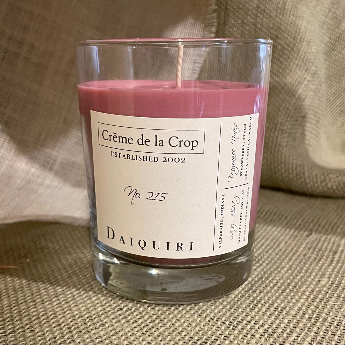 Soy Candle – Daiquiri (Strawberry)