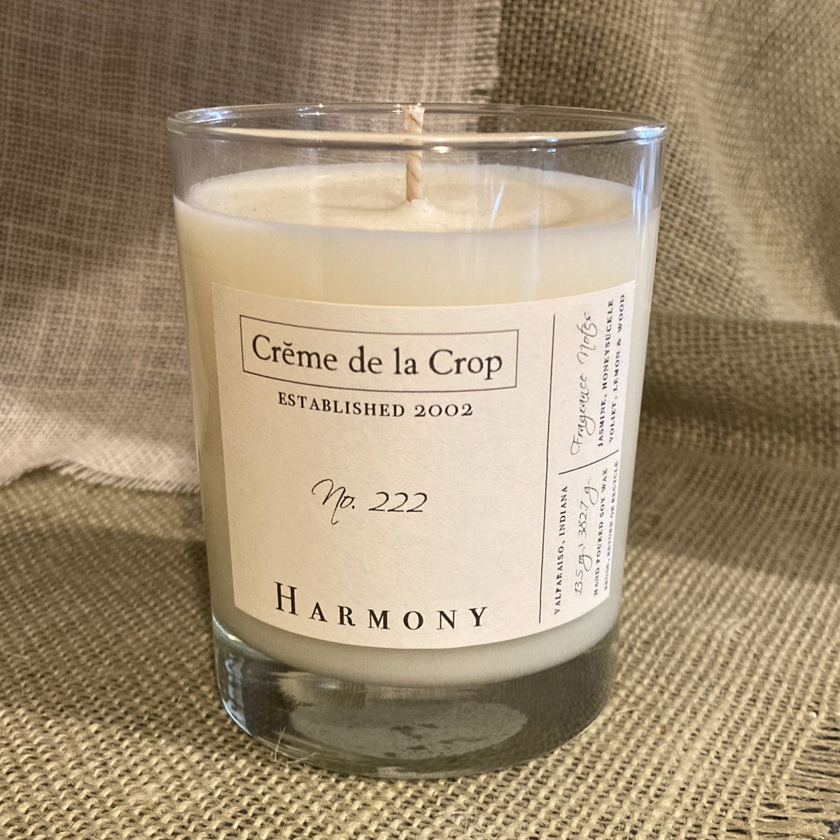 Soy Candle – Harmony (Honeysuckle)