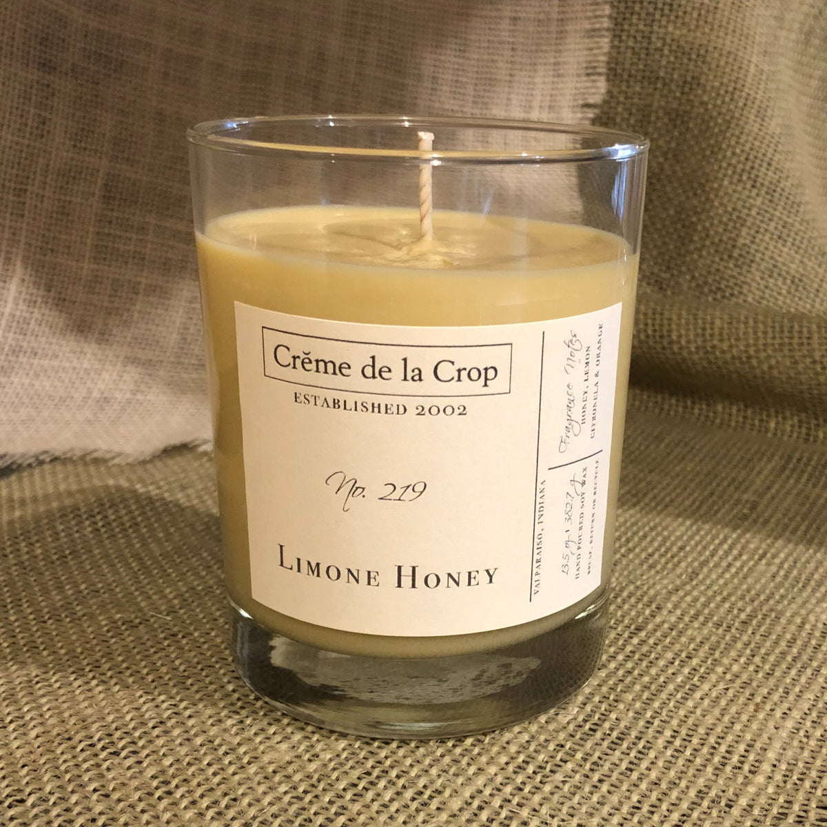 Soy Candle – Limone Honey