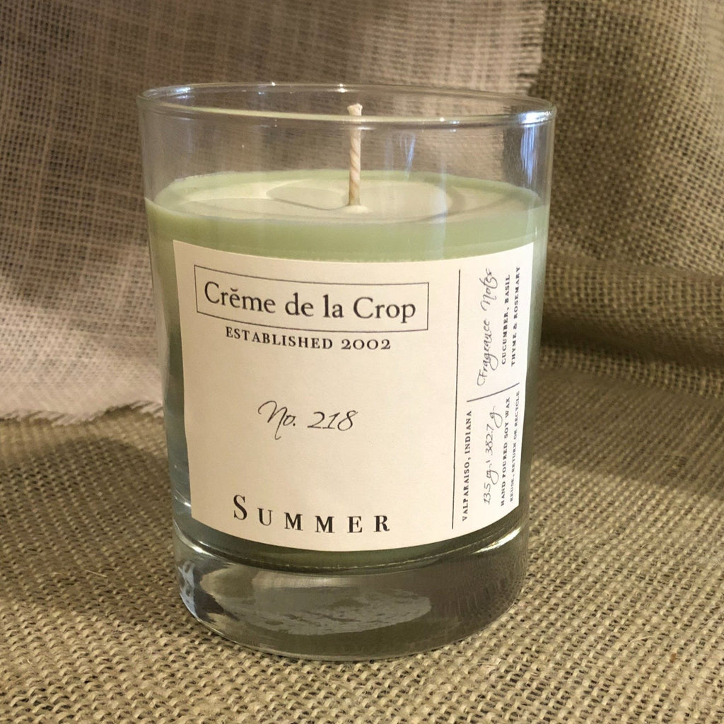 Soy Candle – Summer (Cucumber & Basil)