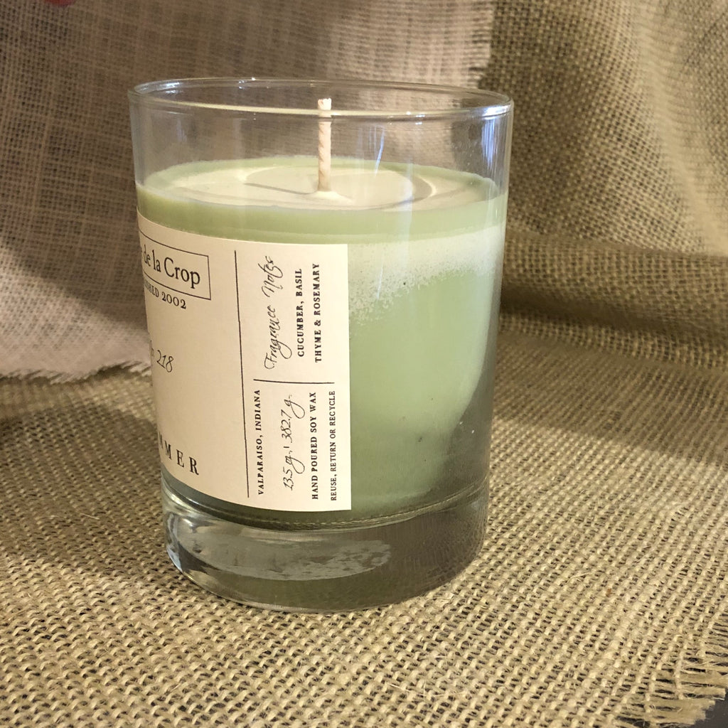 Soy Candle – Summer (Cucumber & Basil)