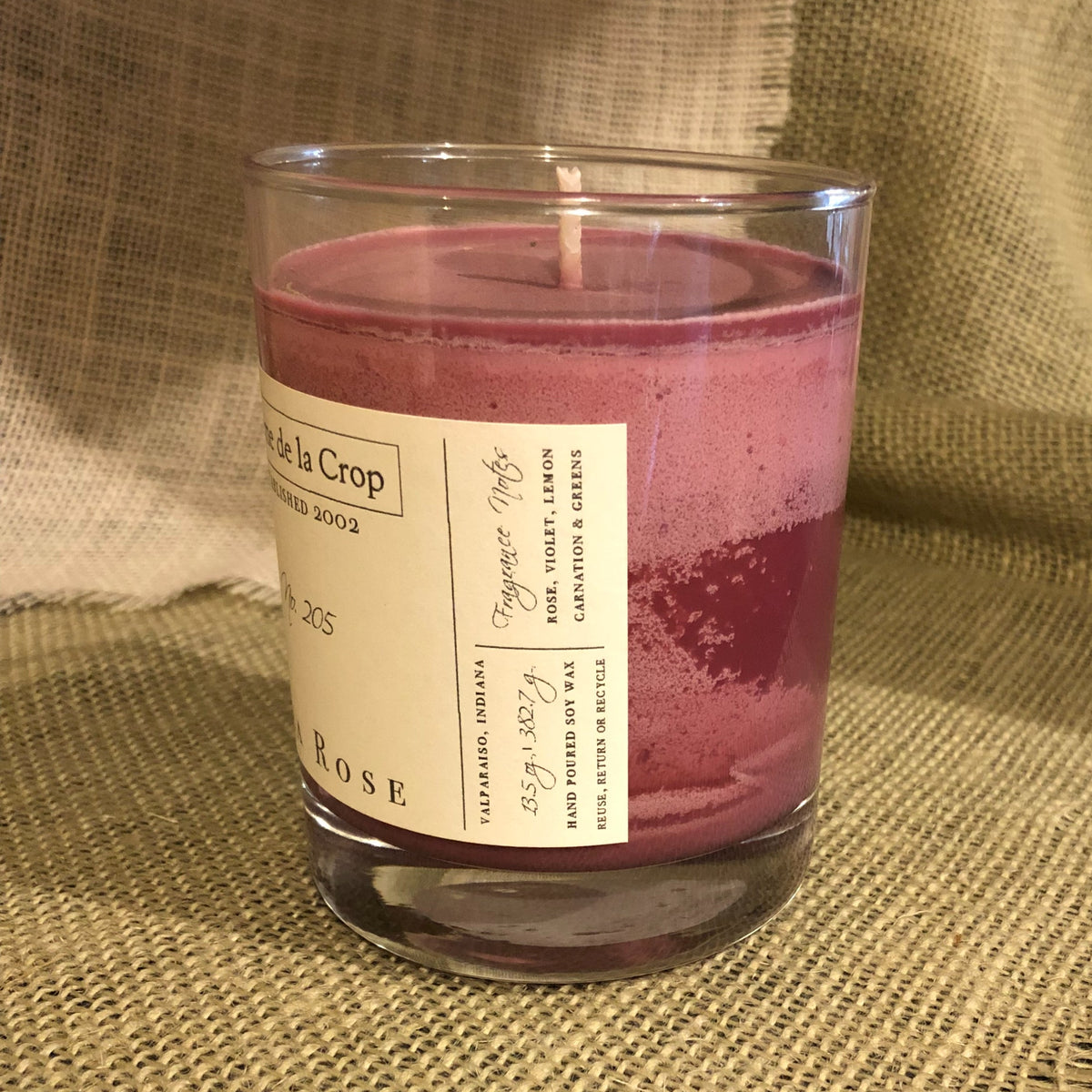 Soy Candle – Tea Rose