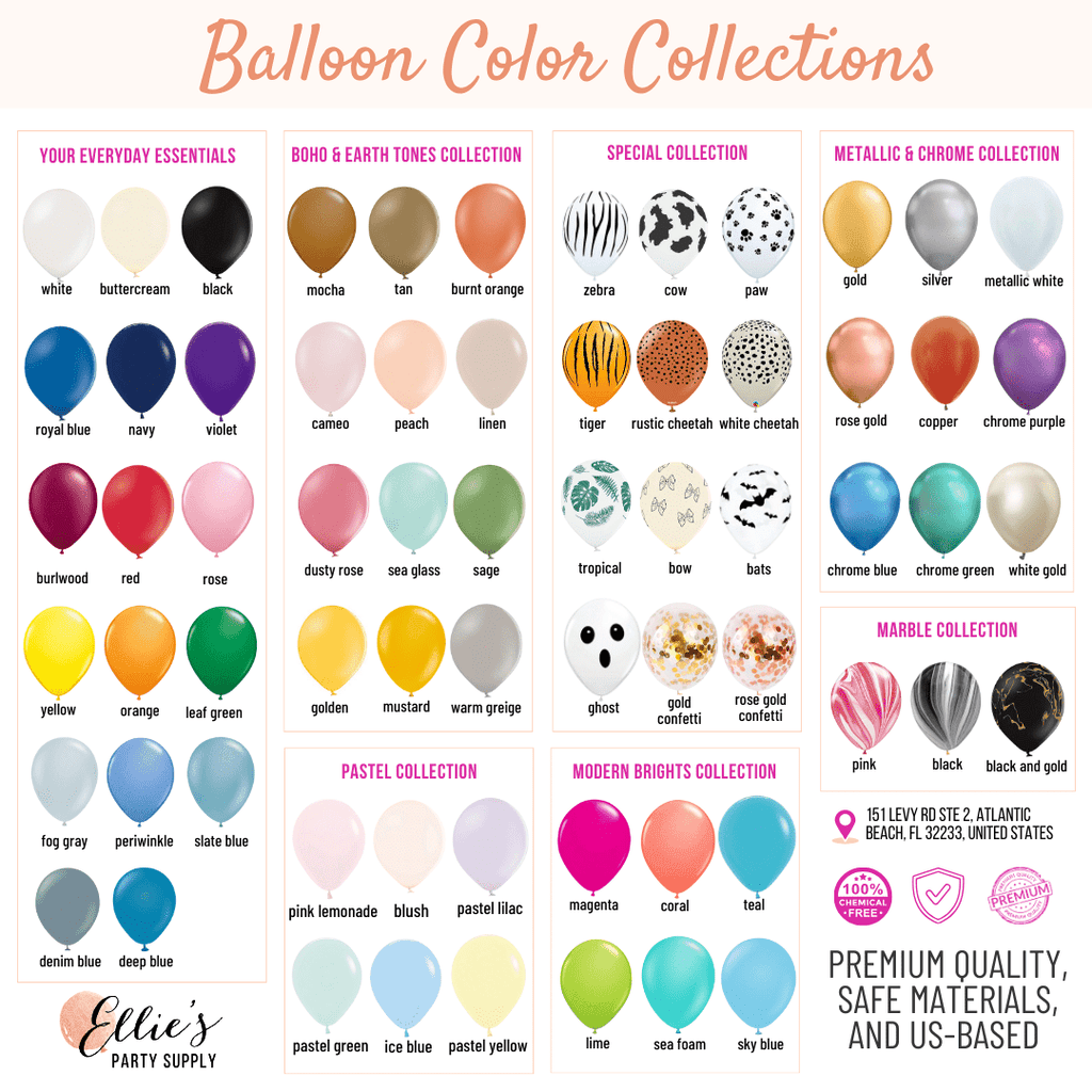 Pink & Black Halloween Balloon Garland Kit