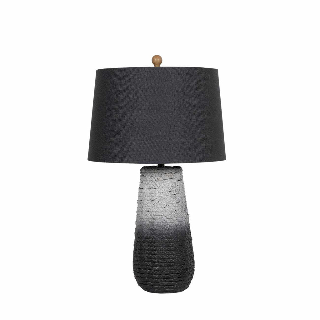 Dingras Pale Blue Jute Table Lamp – Clearance