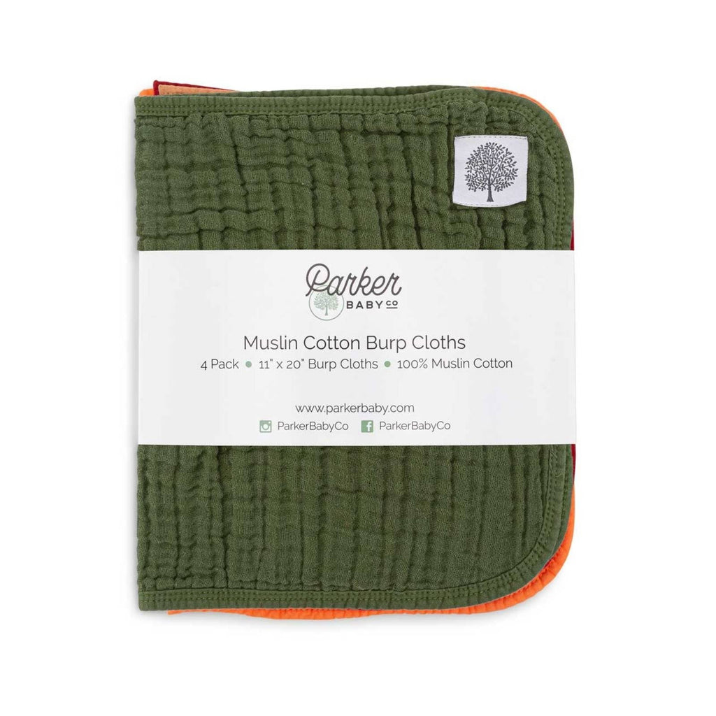 Estes Set – Muslin Burp Cloths (4 Pack)
